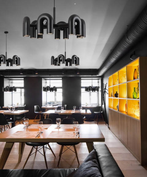 Подвесная люстра Inodesign Fanny Black 6 40.8055